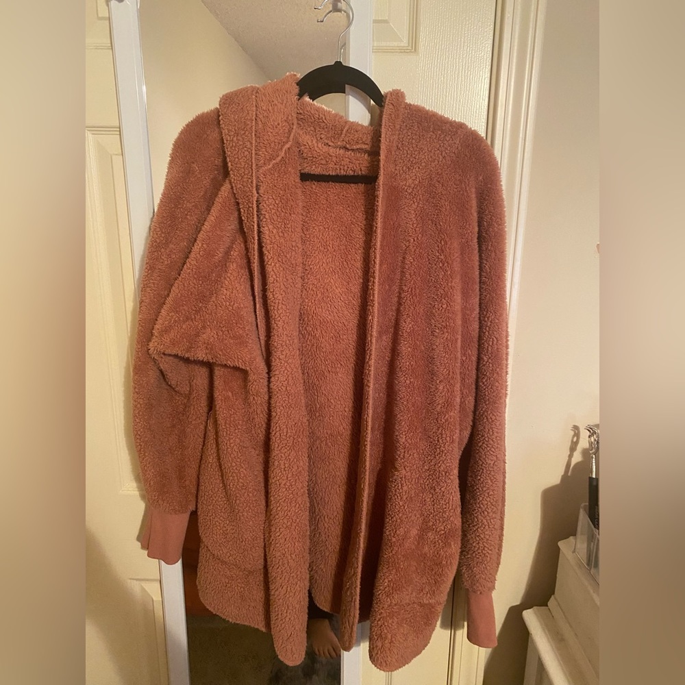 Oversized shacket